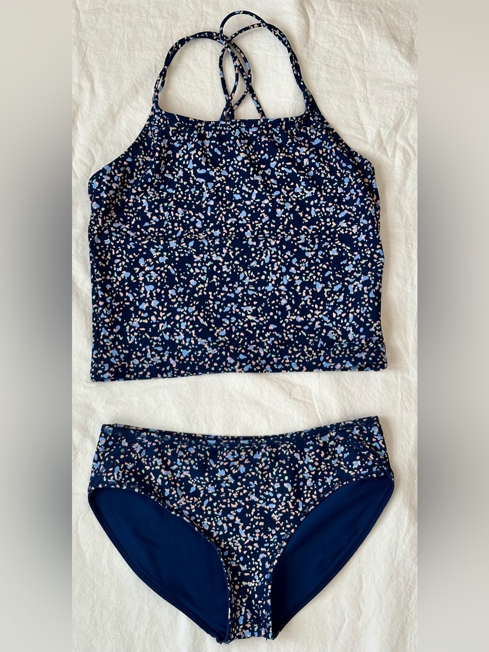 Athleta Girl Gold Coast Crop Tankini Set - Size XXL (16)